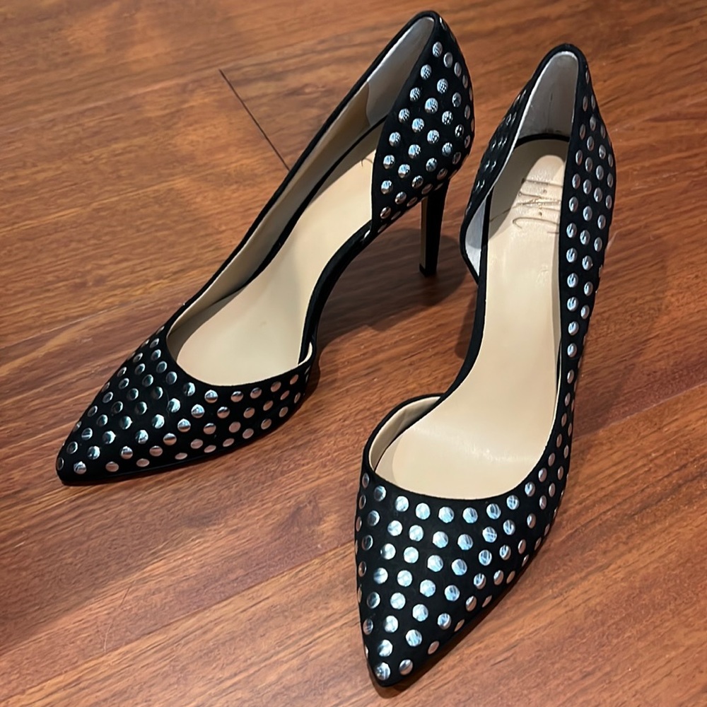 INC Black Studded Heels Women’s Size 8